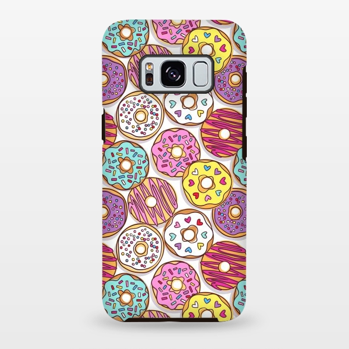 Galaxy S8 plus StrongFit Donuts by Laura Grant