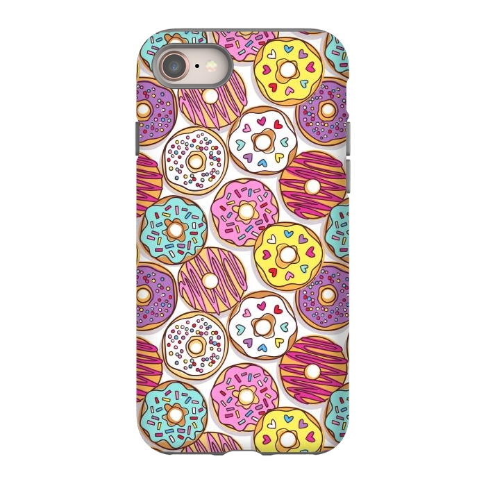 iPhone 8 StrongFit Donuts by Laura Grant
