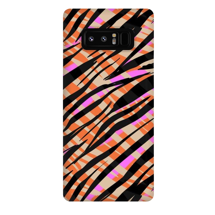 Galaxy Note 8 StrongFit Tiger skin by Laura Grant