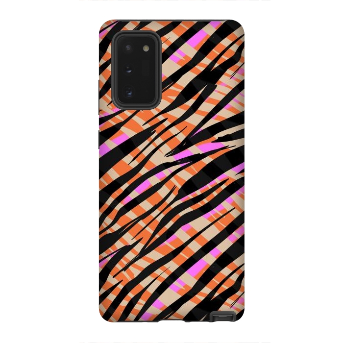 Galaxy Note 20 StrongFit Tiger skin by Laura Grant