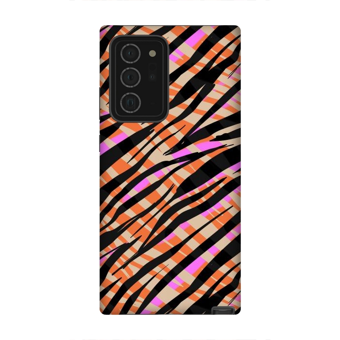 Galaxy Note 20 Ultra StrongFit Tiger skin by Laura Grant