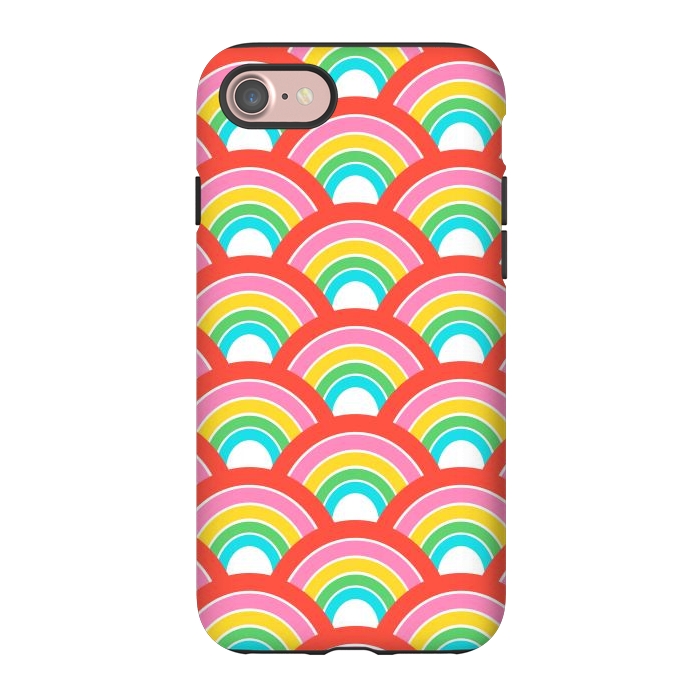 iPhone 7 StrongFit Rainbows by Laura Grant