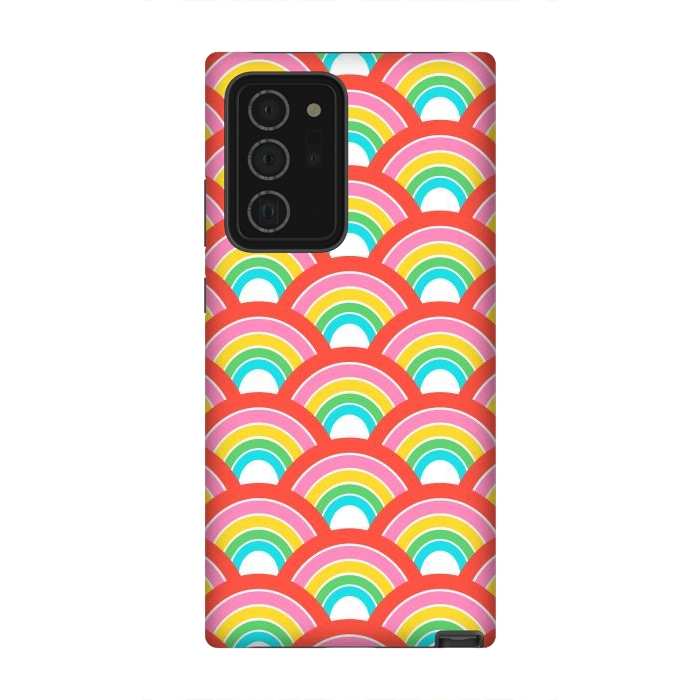Galaxy Note 20 Ultra StrongFit Rainbows by Laura Grant
