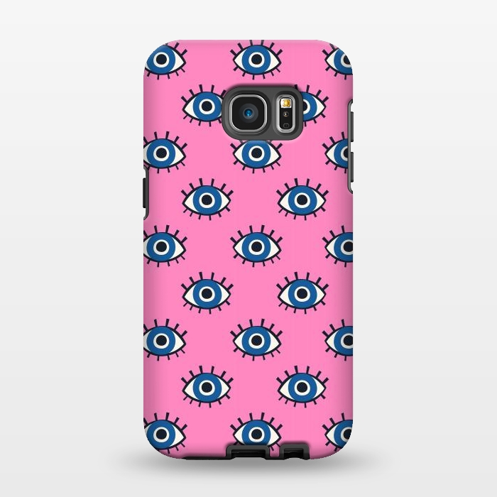 Galaxy S7 EDGE StrongFit Eyes by Laura Grant
