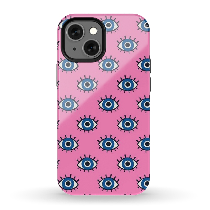 iPhone 12 mini StrongFit Eyes by Laura Grant