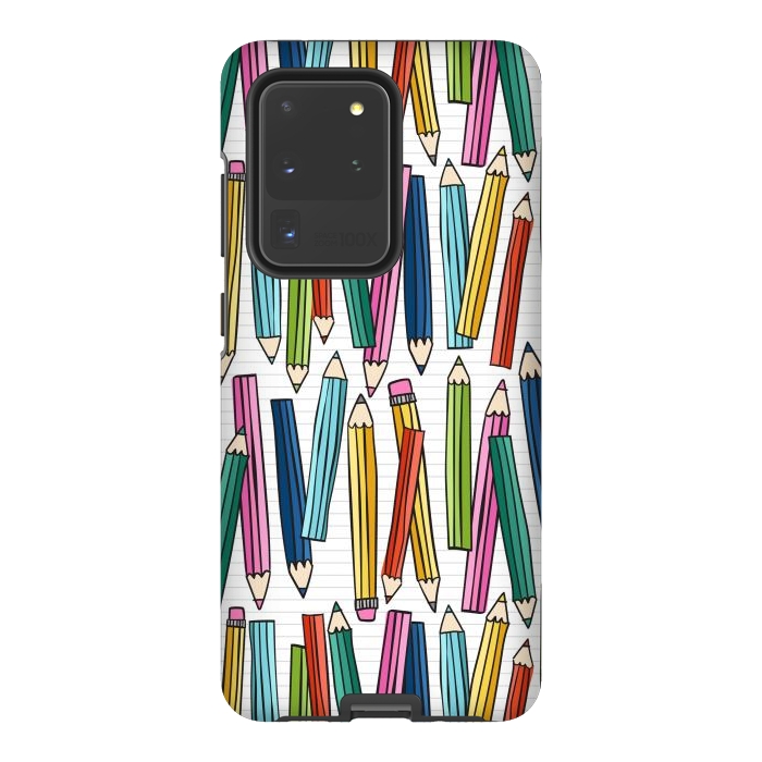 Galaxy S20 Ultra StrongFit pencils by Laura Grant