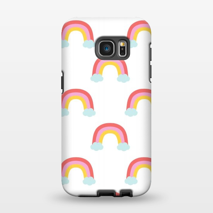 Galaxy S7 EDGE StrongFit Rainbows by Sam Pernoski