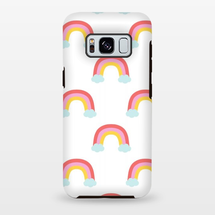 Galaxy S8 plus StrongFit Rainbows by Sam Pernoski