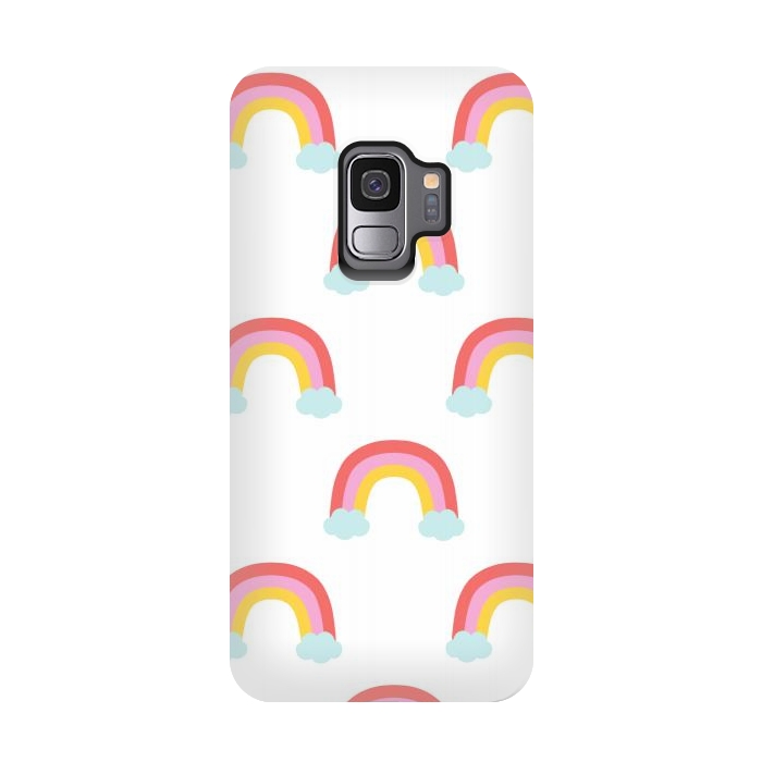 Galaxy S9 StrongFit Rainbows by Sam Pernoski