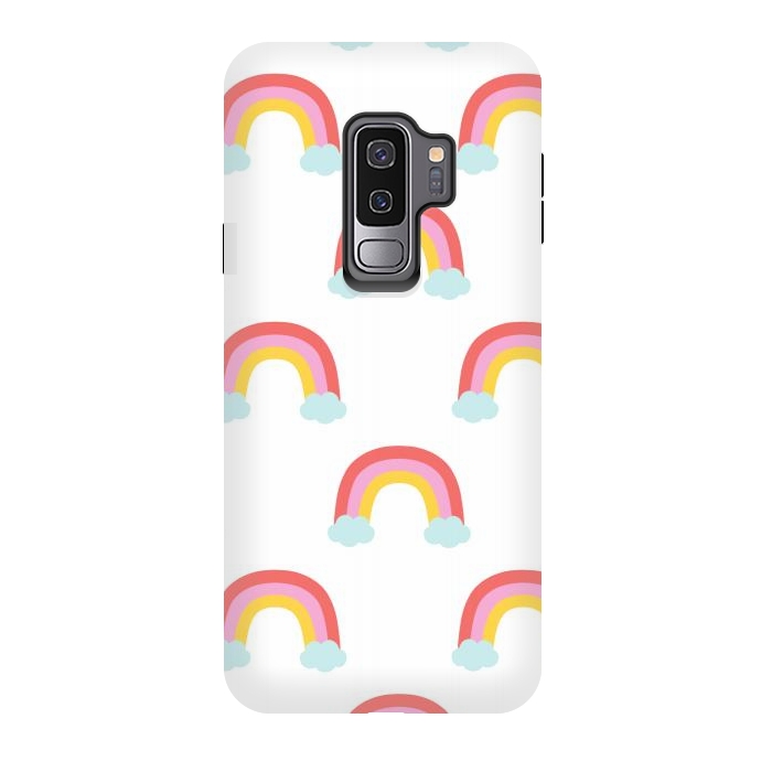 Galaxy S9 plus StrongFit Rainbows by Sam Pernoski