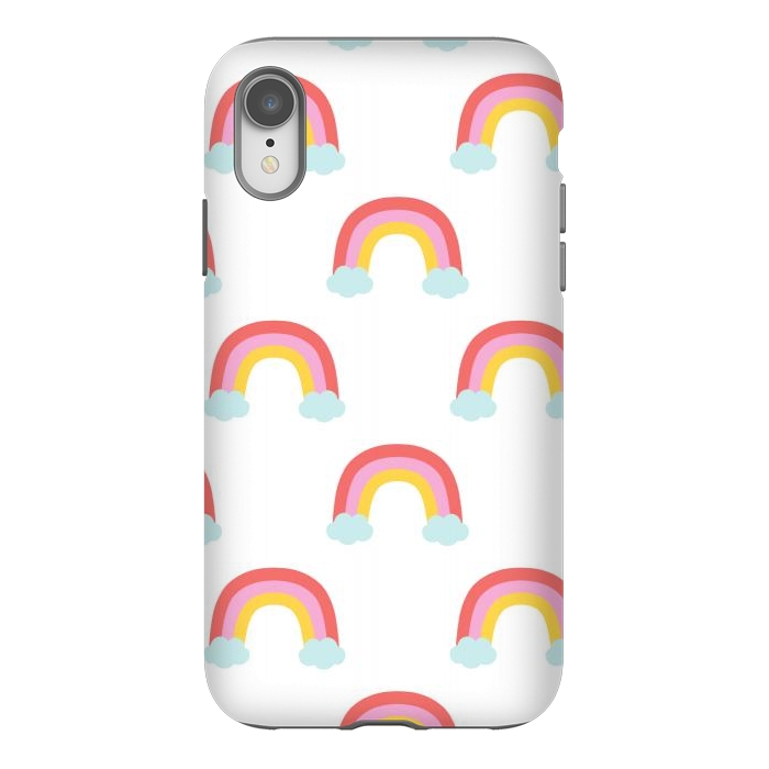iPhone Xr StrongFit Rainbows by Sam Pernoski