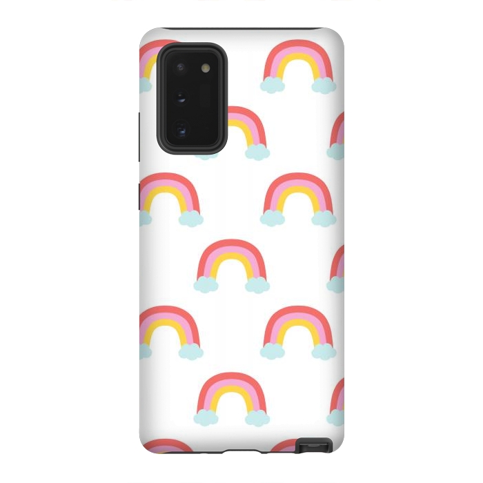 Galaxy Note 20 StrongFit Rainbows by Sam Pernoski