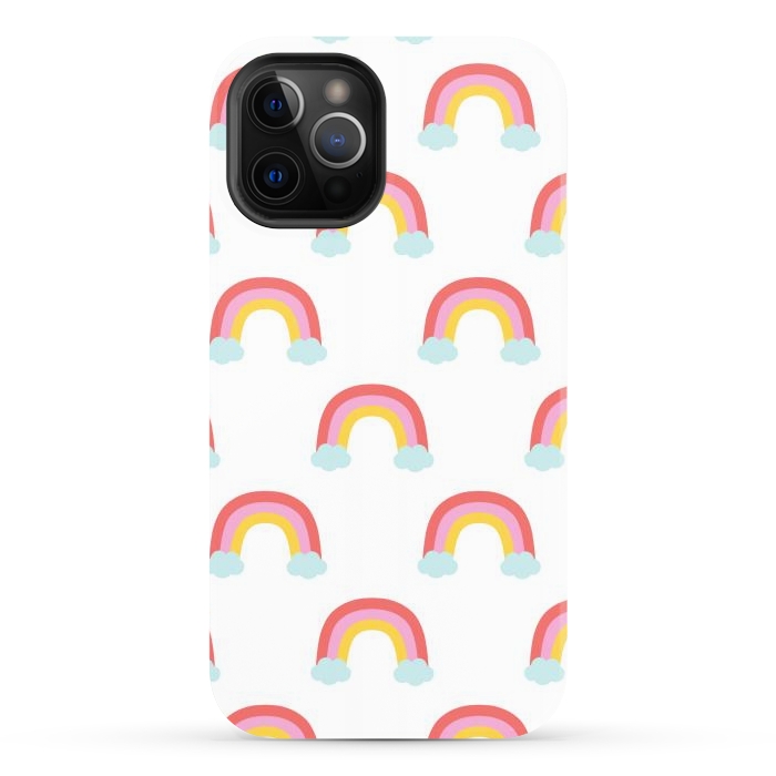 iPhone 12 Pro Max StrongFit Rainbows by Sam Pernoski