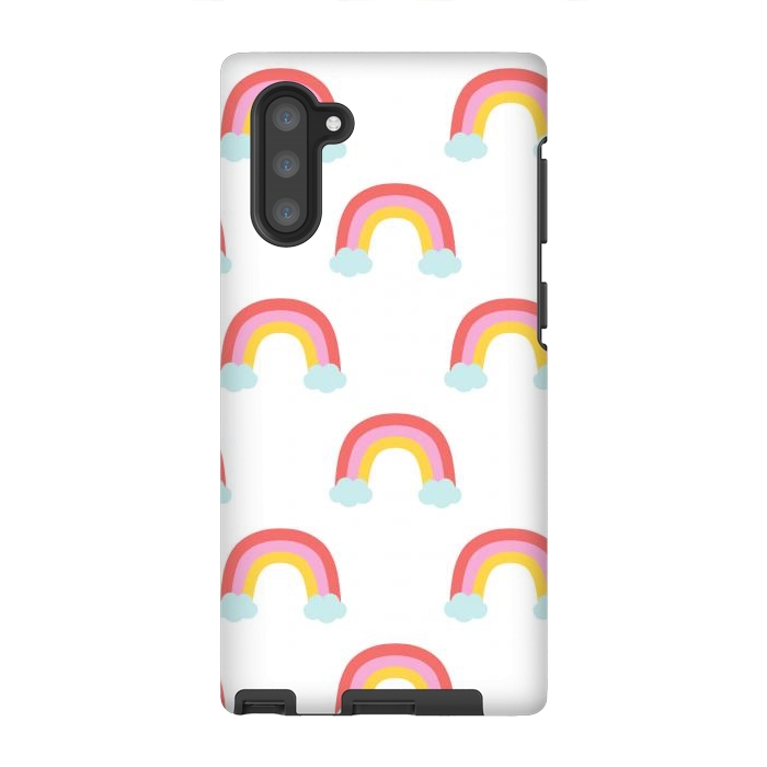 Galaxy Note 10 StrongFit Rainbows by Sam Pernoski