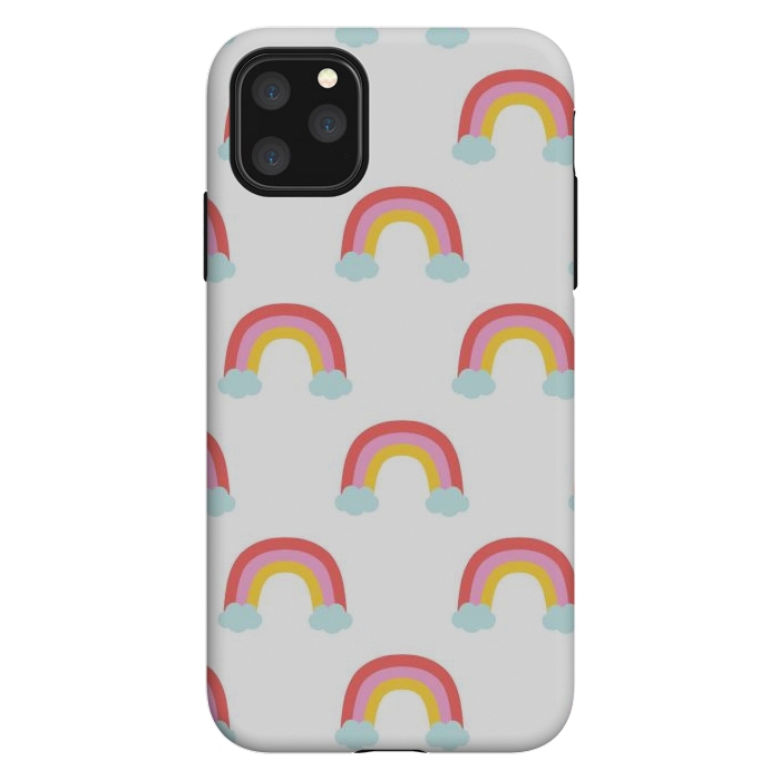 iPhone 11 Pro Max StrongFit Rainbows by Sam Pernoski