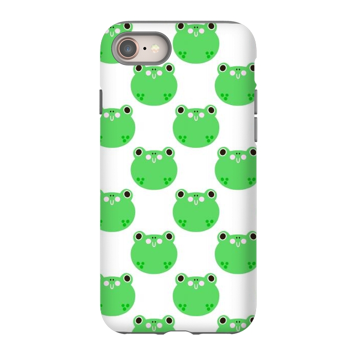 iPhone SE StrongFit Happy Frogs by Sam Pernoski