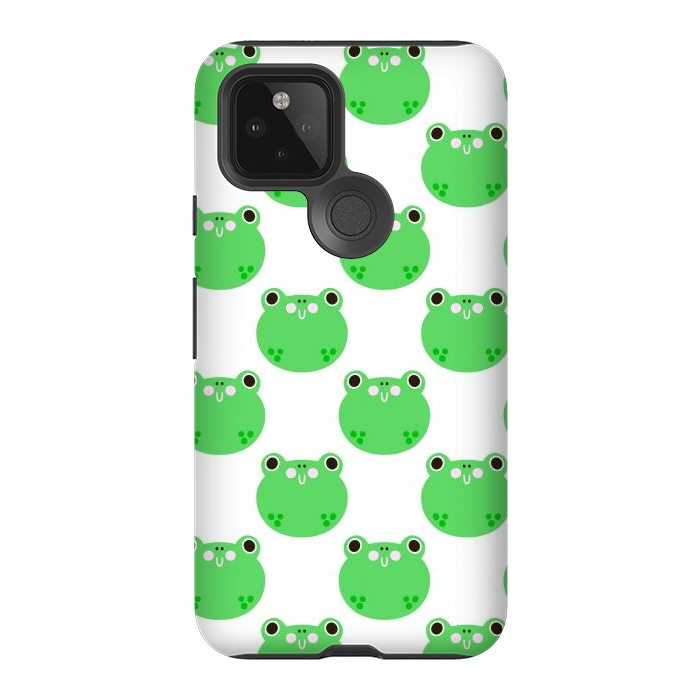 Pixel 5 StrongFit Happy Frogs by Sam Pernoski