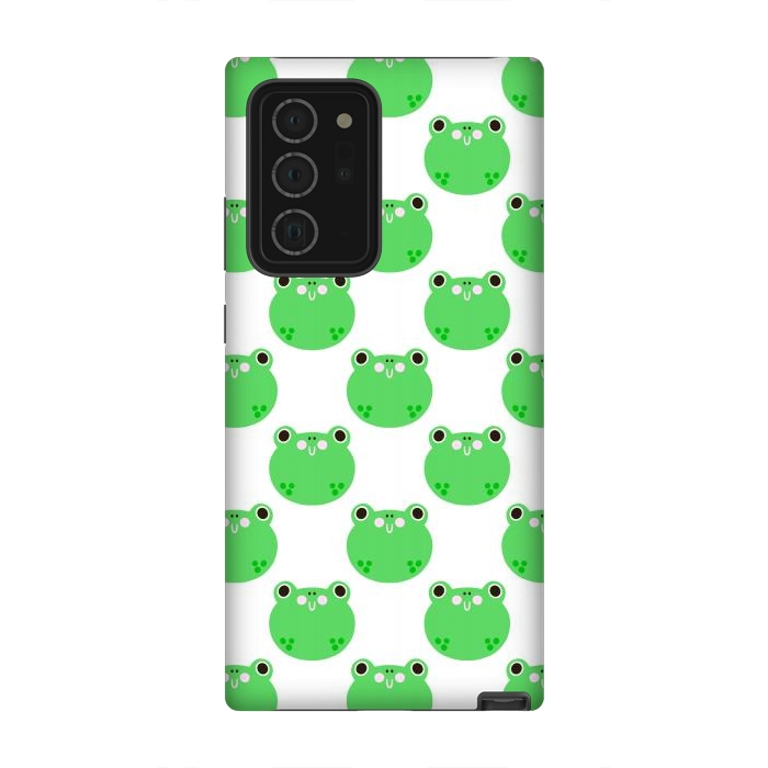 Galaxy Note 20 Ultra StrongFit Happy Frogs by Sam Pernoski