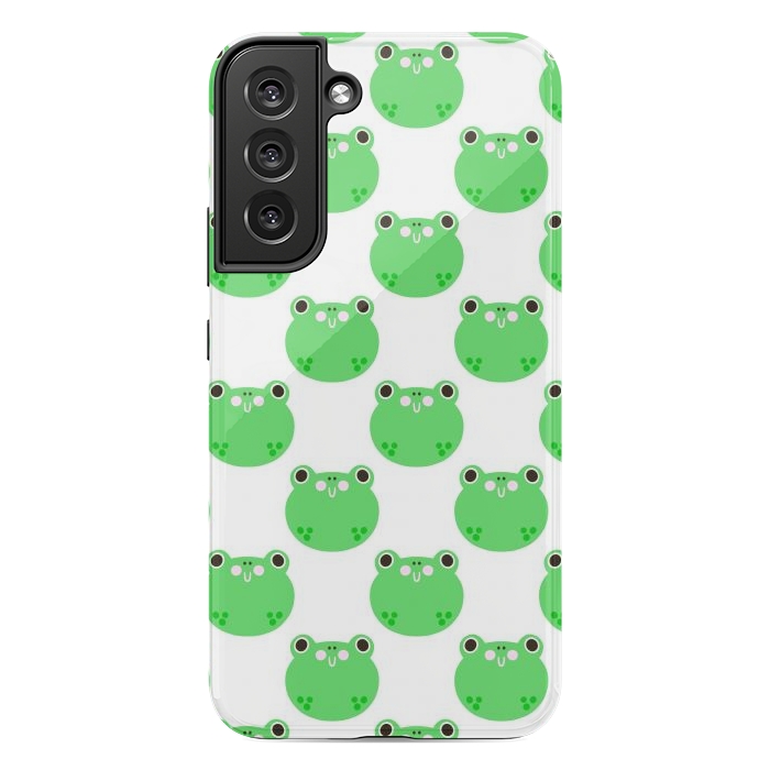 Galaxy S22 plus StrongFit Happy Frogs by Sam Pernoski