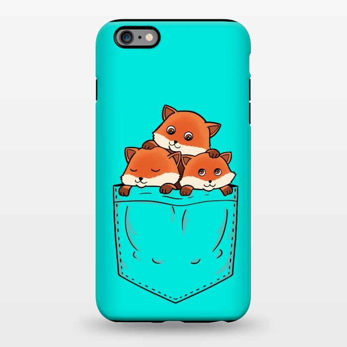 iPhone 6/6s plus StrongFit Fox Pocket by Coffee Man