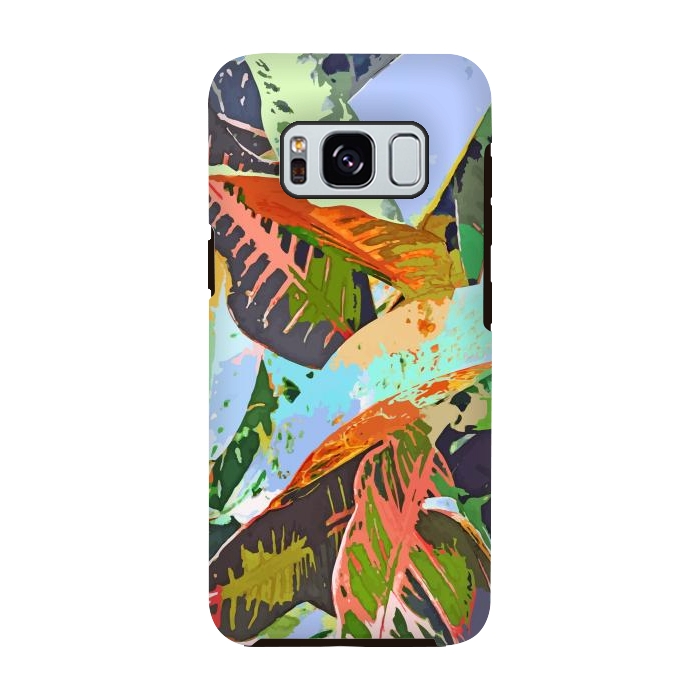 Galaxy S8 StrongFit Jungle Plants by Uma Prabhakar Gokhale