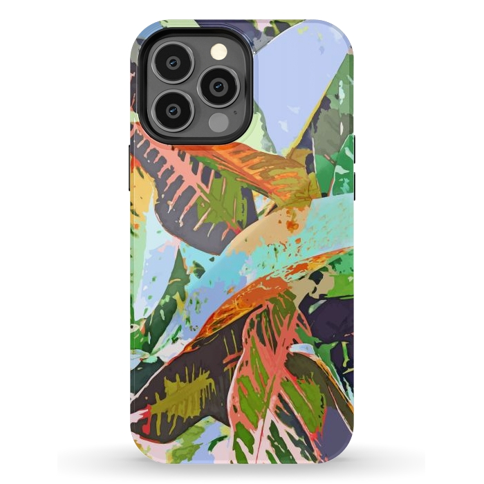 iPhone 13 Pro Max StrongFit Jungle Plants by Uma Prabhakar Gokhale