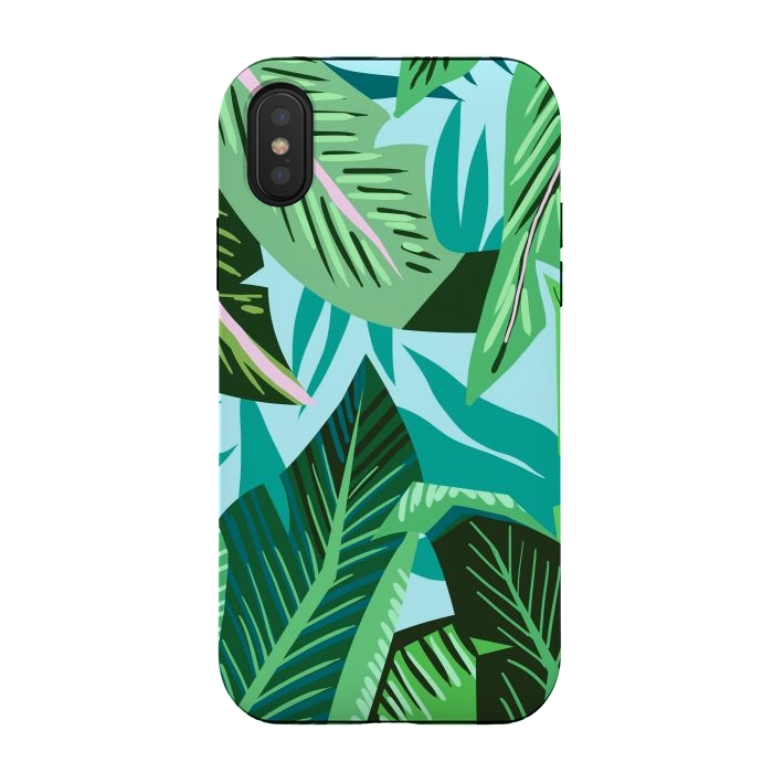 iPhone Xs / X StrongFit Lost in Leaves by Uma Prabhakar Gokhale
