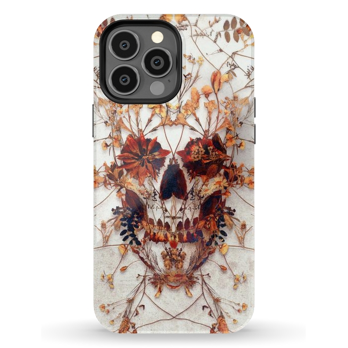 iPhone 13 Pro Max StrongFit Delicate Skull by Ali Gulec