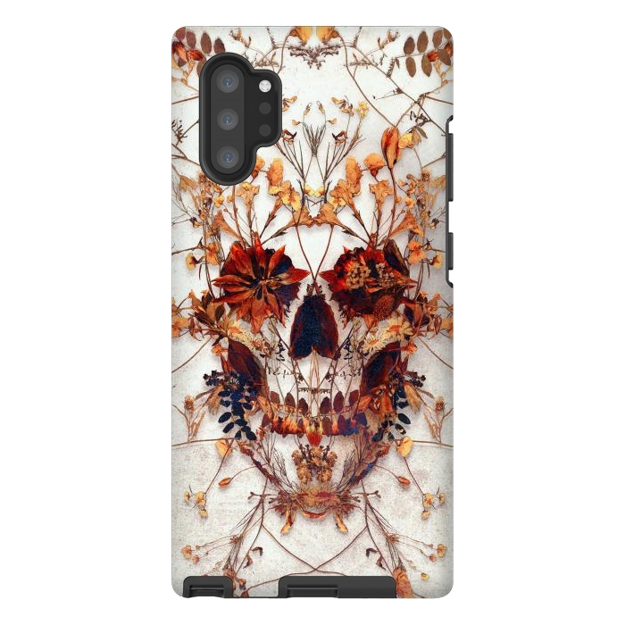 Galaxy Note 10 plus StrongFit Delicate Skull by Ali Gulec