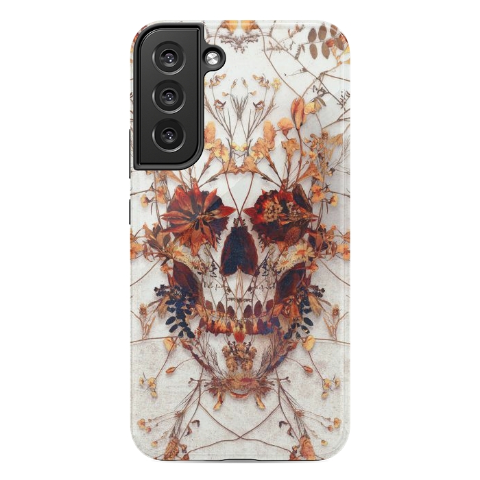 Galaxy S22 plus StrongFit Delicate Skull by Ali Gulec