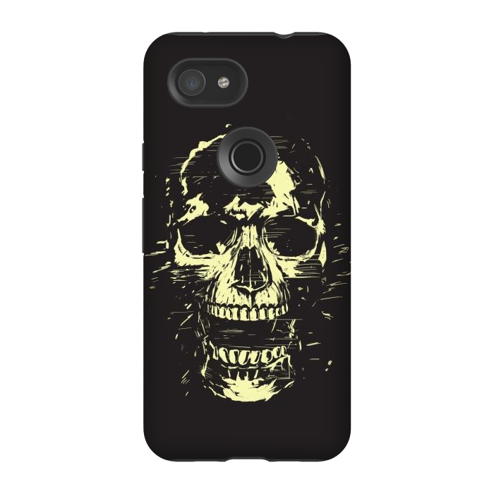 Pixel 3A StrongFit Scream (gold) by Balazs Solti