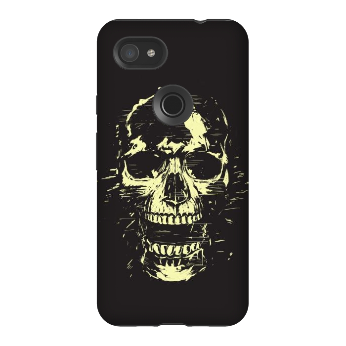 Pixel 3AXL StrongFit Scream (gold) by Balazs Solti