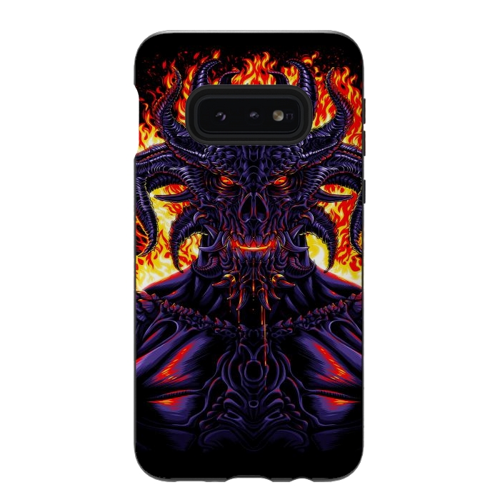 Galaxy S10e StrongFit Demon from hell by Alberto