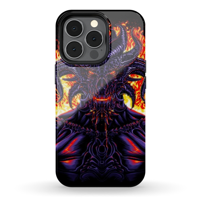 iPhone 13 pro StrongFit Demon from hell by Alberto