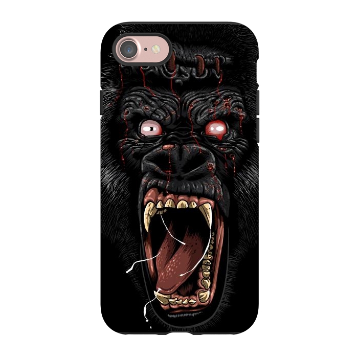 iPhone 7 StrongFit Zombie Gorilla by Alberto