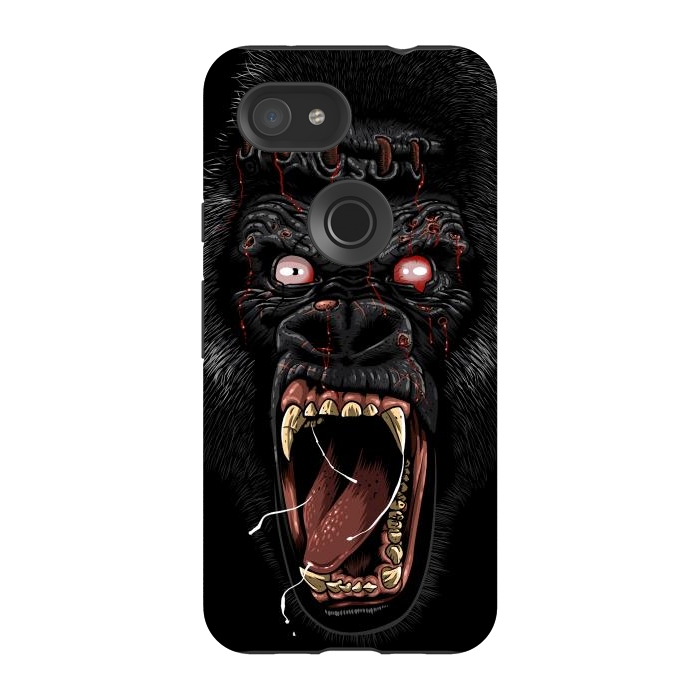 Pixel 3A StrongFit Zombie Gorilla by Alberto
