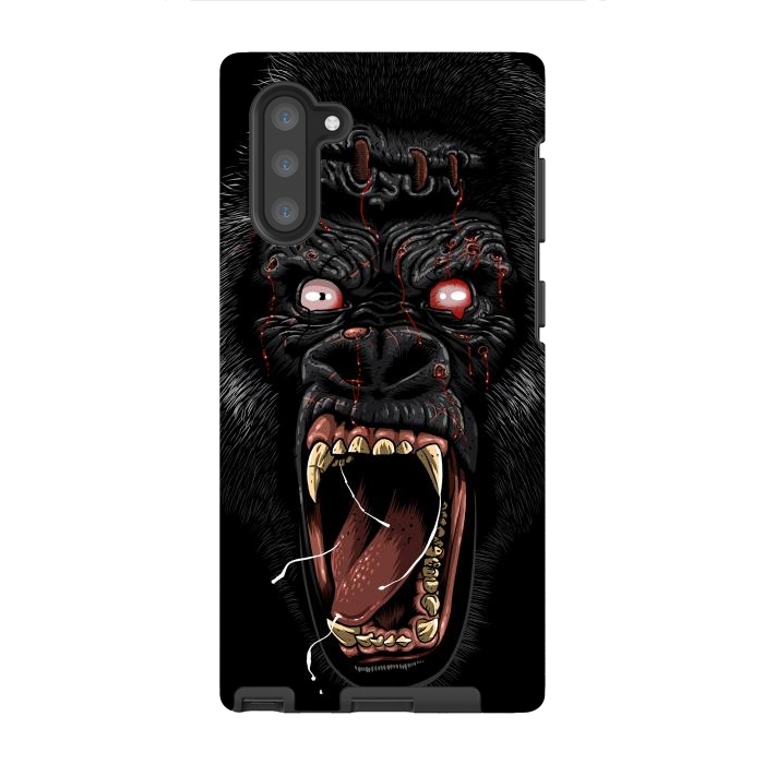 Galaxy Note 10 StrongFit Zombie Gorilla by Alberto