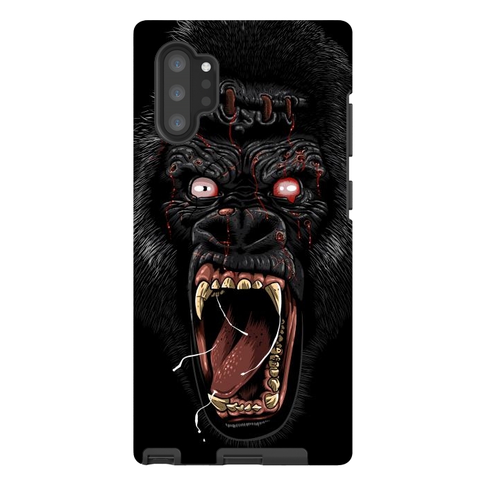 Galaxy Note 10 plus StrongFit Zombie Gorilla by Alberto