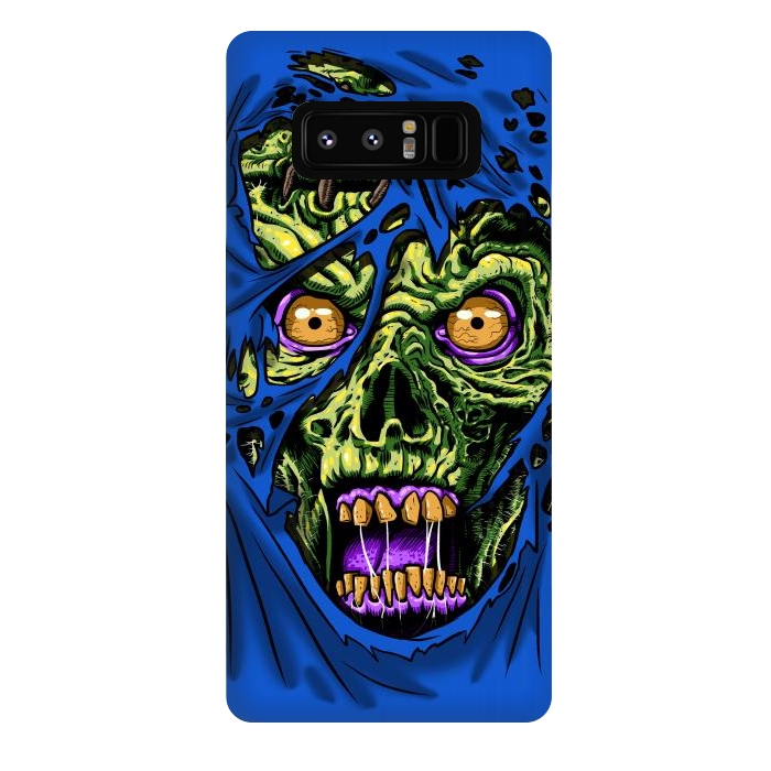 Galaxy Note 8 StrongFit Zombie through your clothes by Alberto