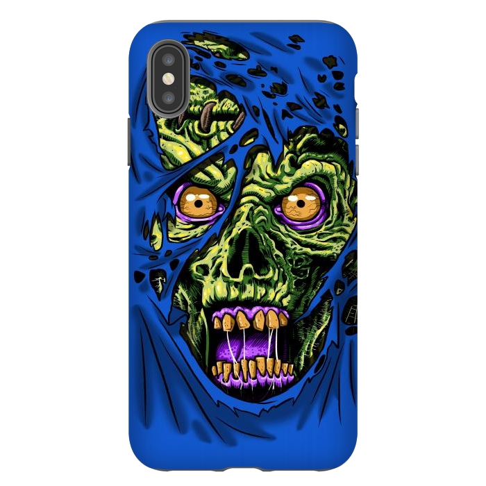 iPhone Xs Max StrongFit Zombie through your clothes by Alberto