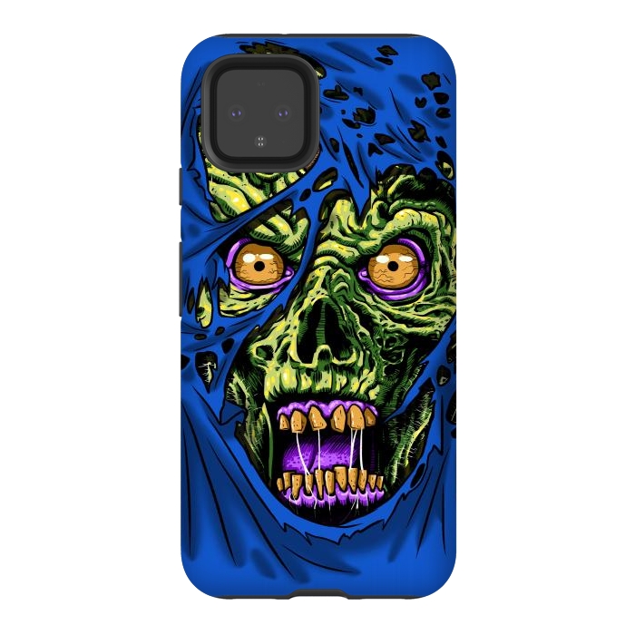 Pixel 4 StrongFit Zombie through your clothes by Alberto
