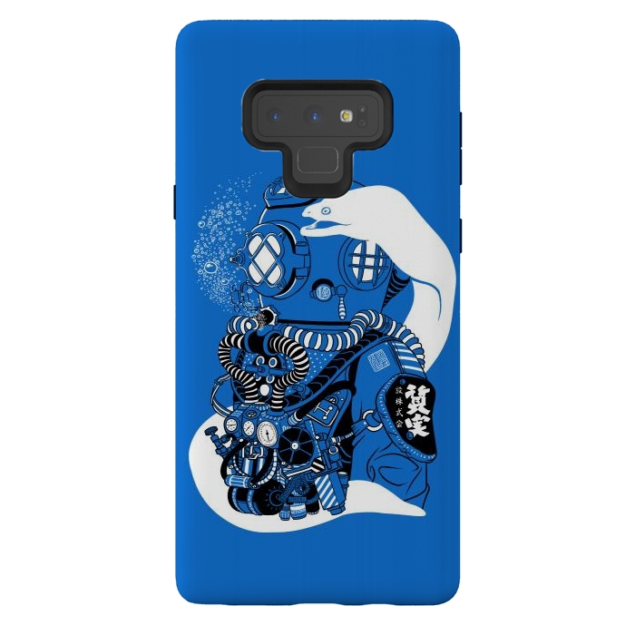 Galaxy Note 9 StrongFit Steampunk scuba diving suit by Alberto