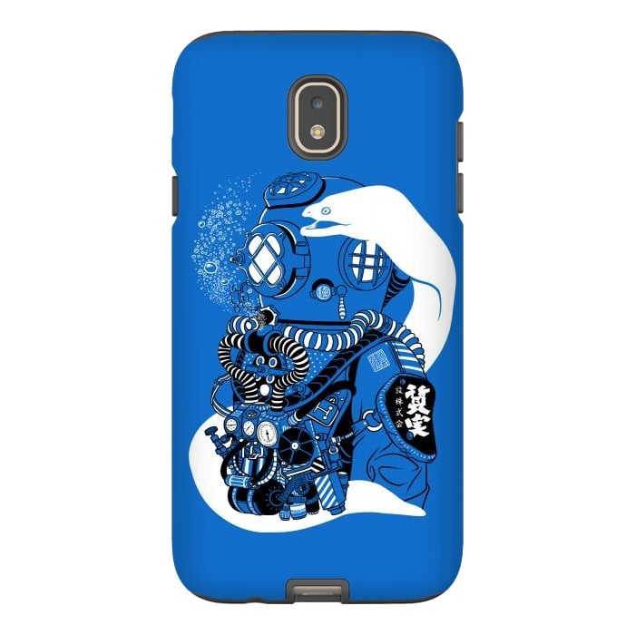 Galaxy J7 StrongFit Steampunk scuba diving suit by Alberto