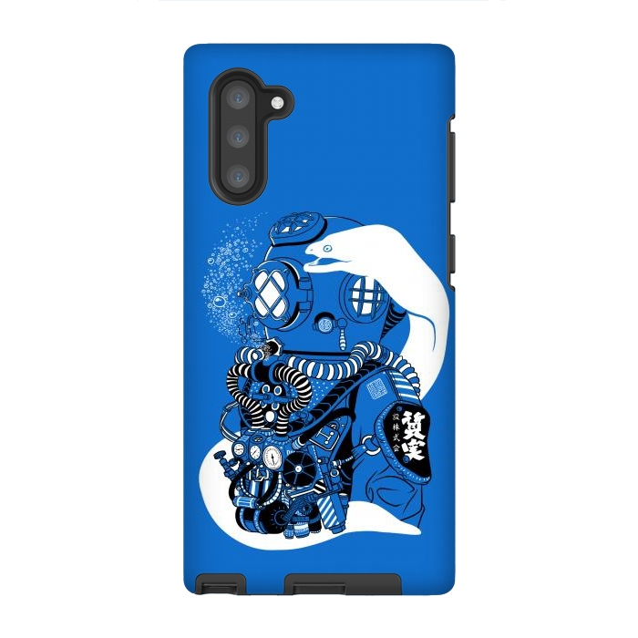 Galaxy Note 10 StrongFit Steampunk scuba diving suit by Alberto