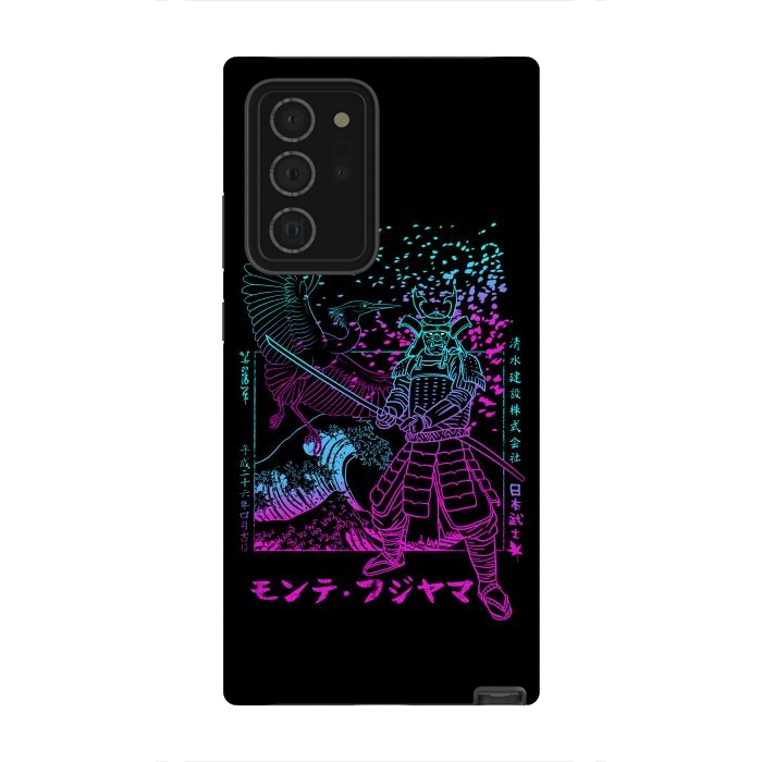 Galaxy Note 20 Ultra StrongFit Samurai with crane by Alberto
