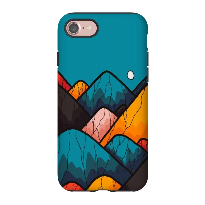 iPhone 7 StrongFit Round rock peaks by Steve Wade (Swade)