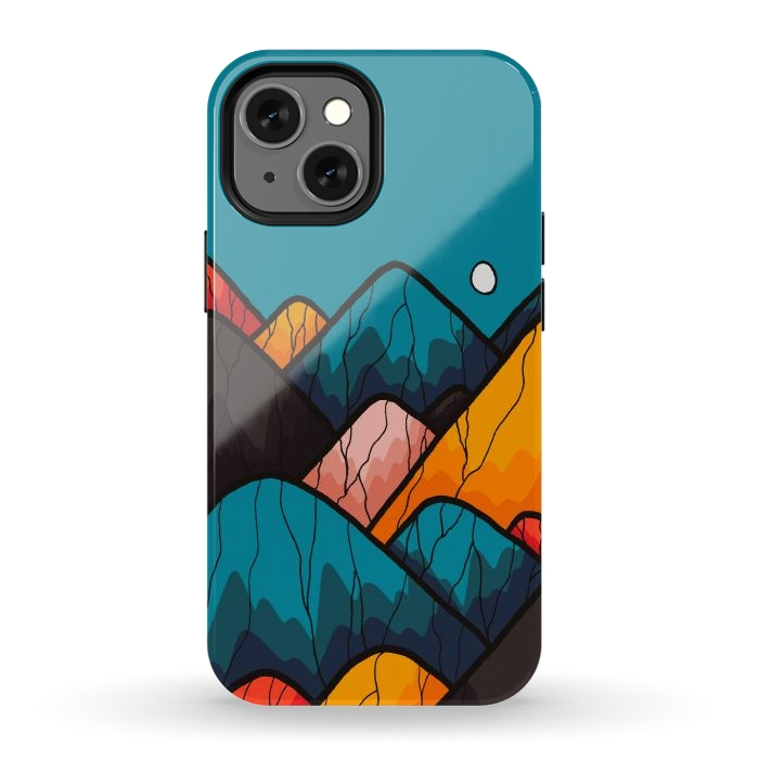 iPhone 12 mini StrongFit Round rock peaks by Steve Wade (Swade)