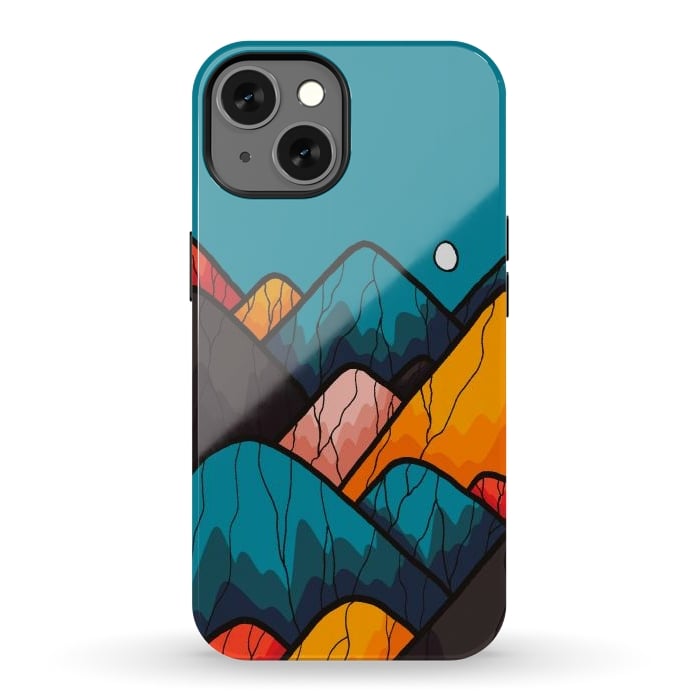 iPhone 13 StrongFit Round rock peaks by Steve Wade (Swade)