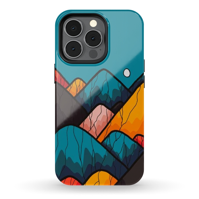 iPhone 13 pro StrongFit Round rock peaks by Steve Wade (Swade)