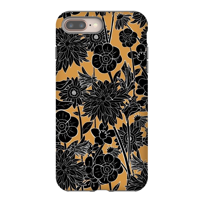 iPhone 7 plus StrongFit Dark gold spring by Steve Wade (Swade)